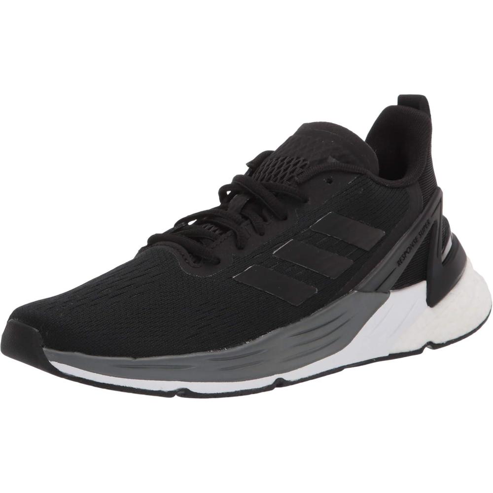 imageadidas Womens Response Super Running ShoeBlackBlackWhite