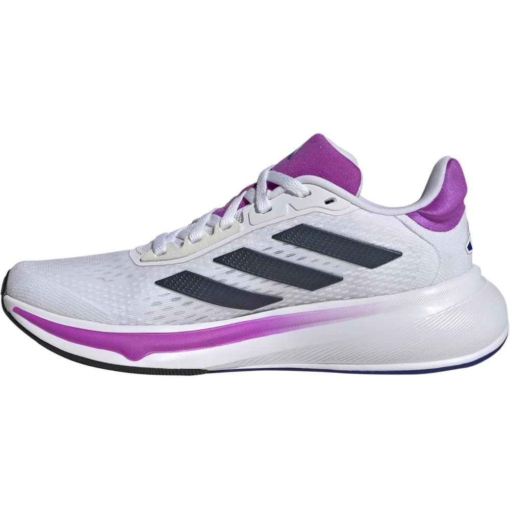 imageadidas Womens Response Super Running ShoeCloud White Aurora Ink Purple Burst