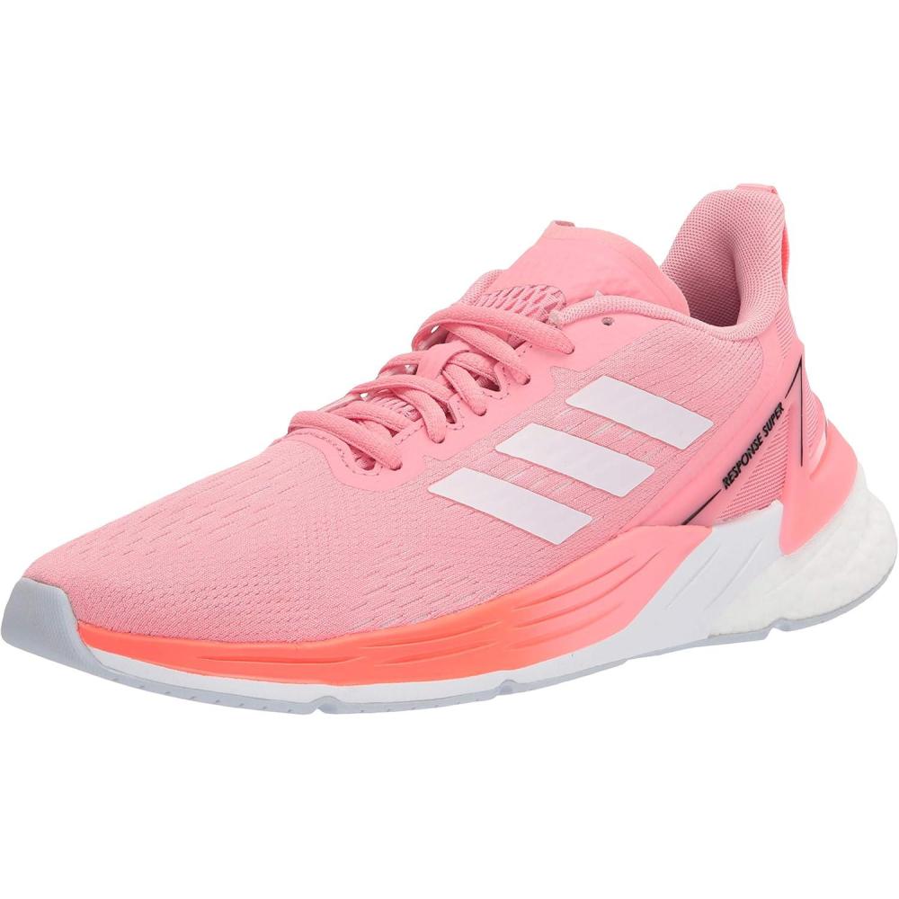 imageadidas Womens Response Super Running ShoeSuper PopIridescentSolar Red