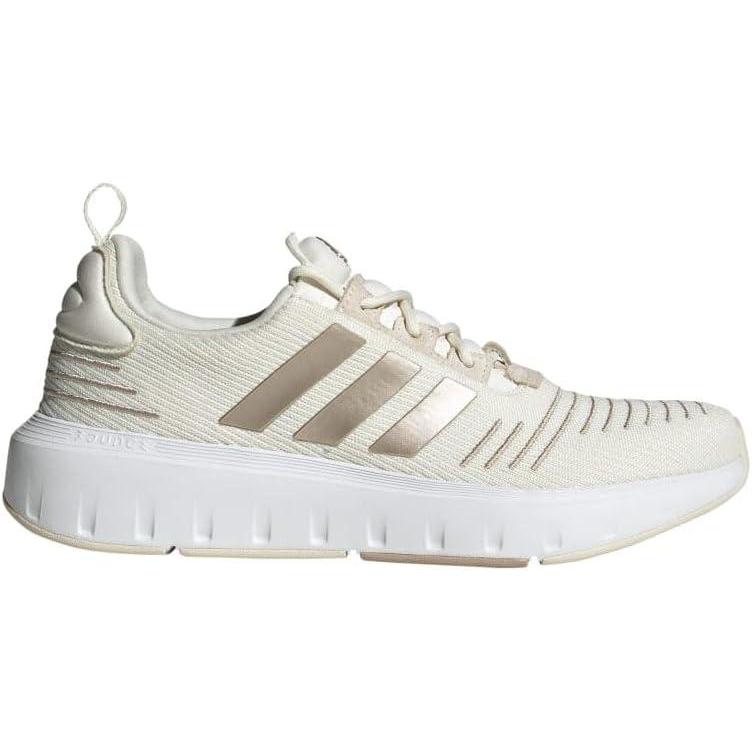imageadidas Womens Swift Run ShoesOff WhiteWonder Gold MetWonder Be