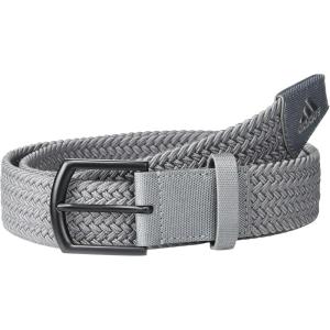 adidas Golf Men’s Braided Stretch Belt(Grey)