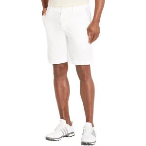 adidas Men’s Go-To 9 ” Golf Shorts(White)