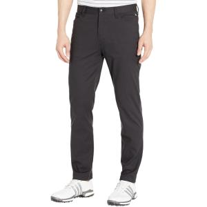 adidas Men’s Go-to 5-Pocket Tapered Fit Golf Pants(Black)