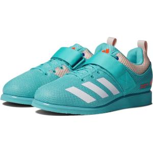 adidas Unisex-Adult Powerlift 5(Preloved Blue/White/Solar Red)