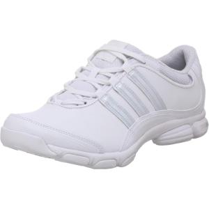 adidas Women’s Cheer Sport Cross-Trainer Shoe(White/White/White)