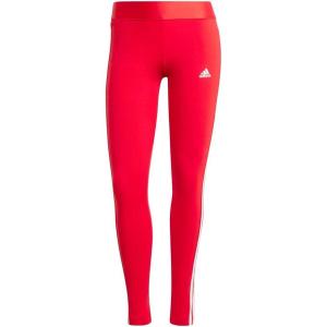 adidas Women’s Essentials 3-Stripes Leggings(Better Scarlet)