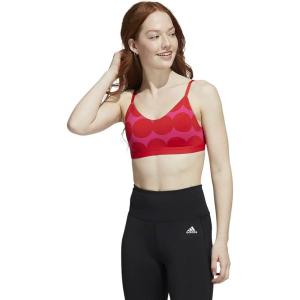 adidas Women’s Marimekko All Me Training Bra(Team Real Magenta/Print)