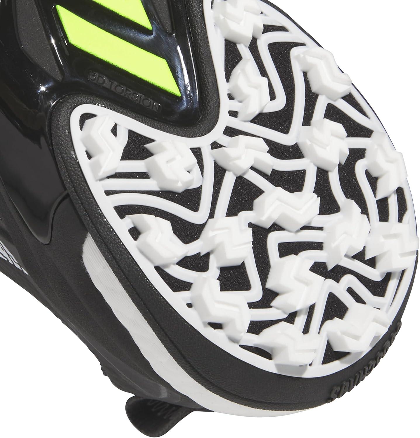 imageAdidas Mens Golf CODECHAOS 25 Spikeless ShoesCore BlackFootwear WhiteLucid Lemon