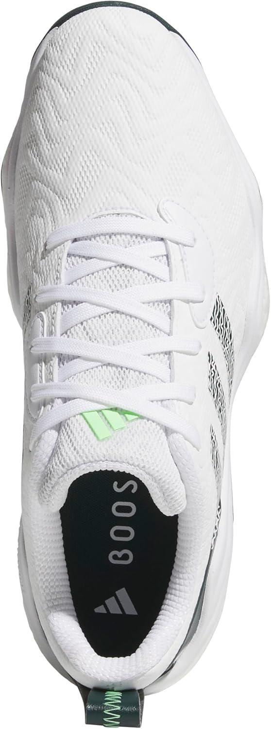 imageAdidas Mens Golf CODECHAOS 25 Spikeless ShoesFootwear WhiteAurora IvyLime Burst