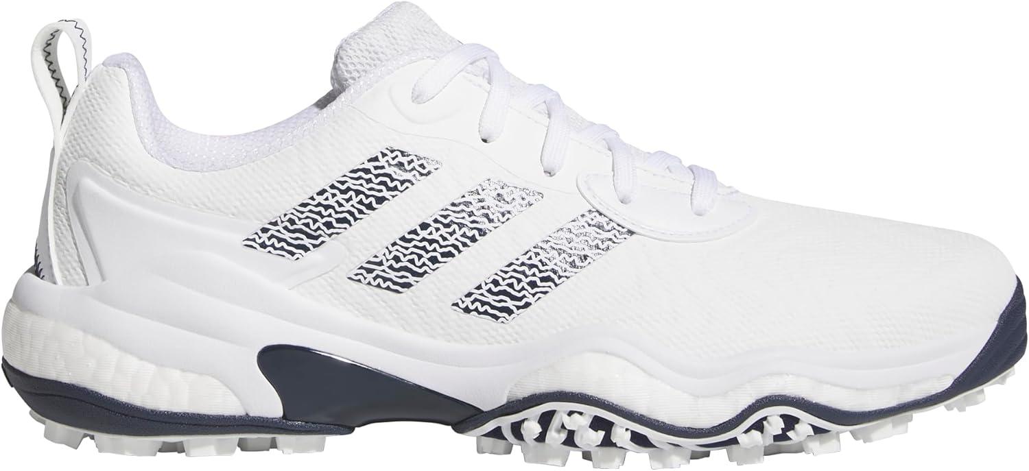 imageAdidas Mens Golf CODECHAOS 25 Spikeless ShoesFootwear WhiteCollegiate NavyFootwear White