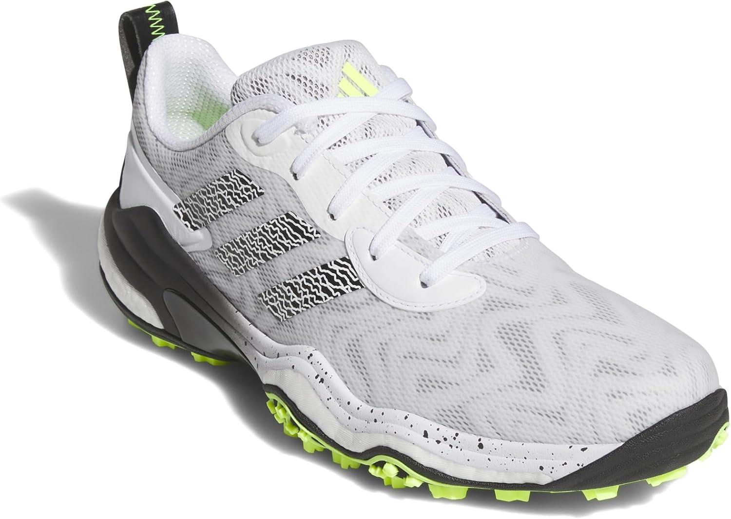 imageAdidas Mens Golf CODECHAOS 25 Spikeless ShoesFootwear WhiteCore BlackLucid Lemon