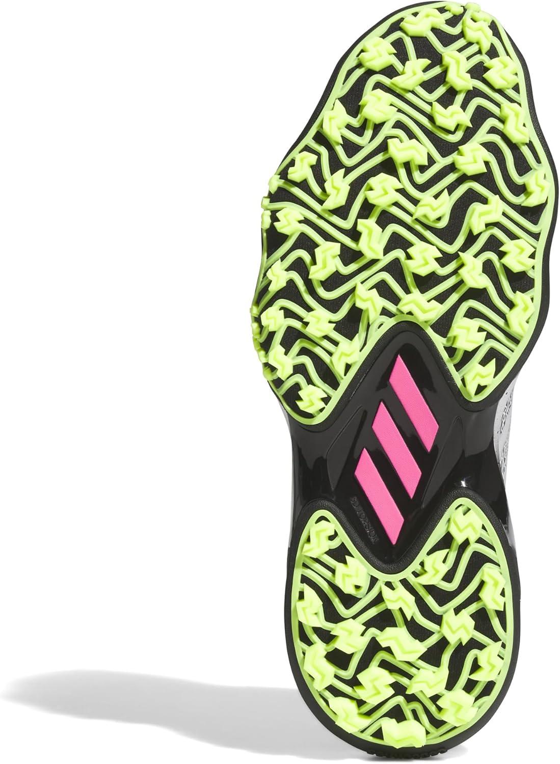 imageAdidas Mens Golf CODECHAOS 25 Spikeless ShoesFootwear WhiteCore BlackLucid Lemon