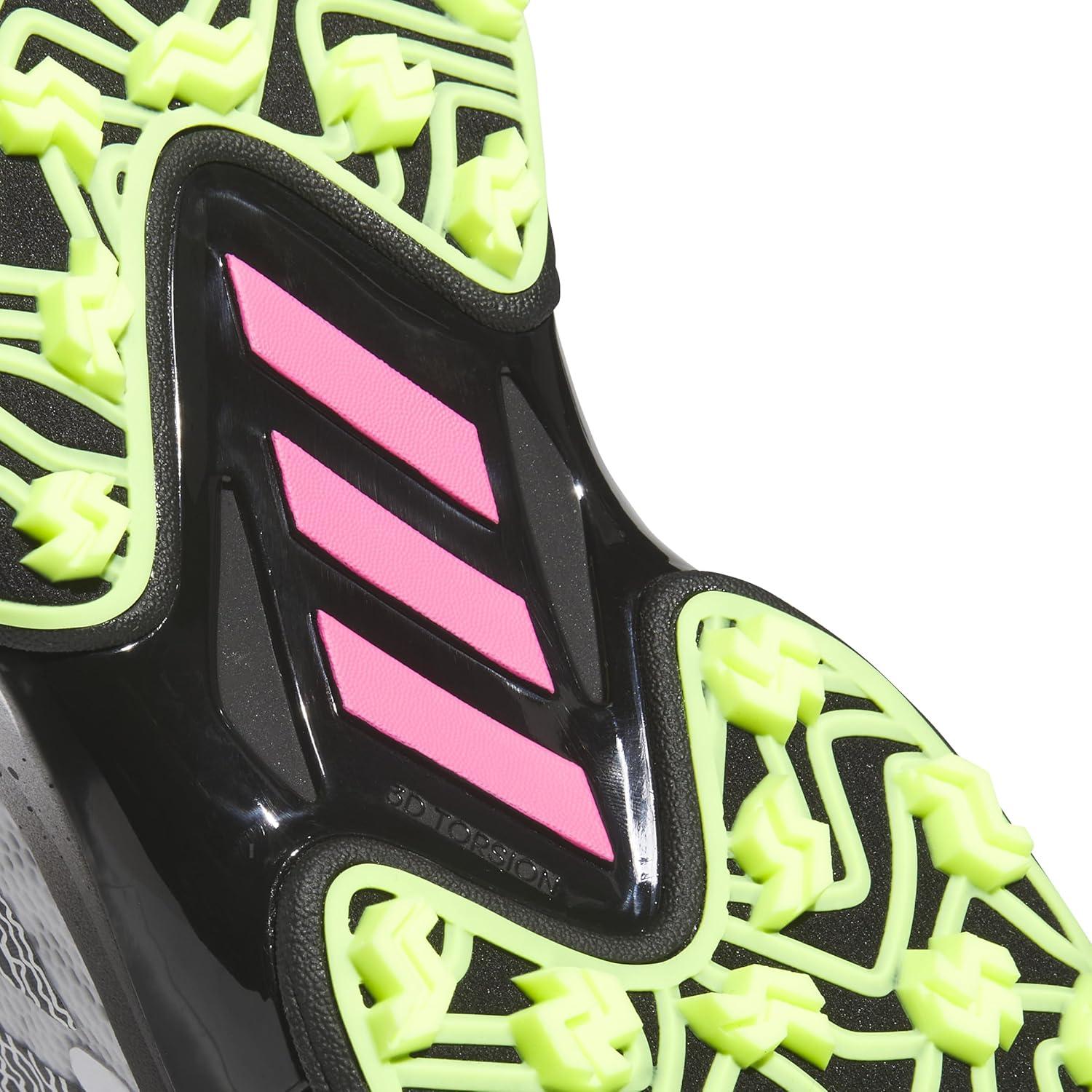 imageAdidas Mens Golf CODECHAOS 25 Spikeless ShoesFootwear WhiteCore BlackLucid Lemon