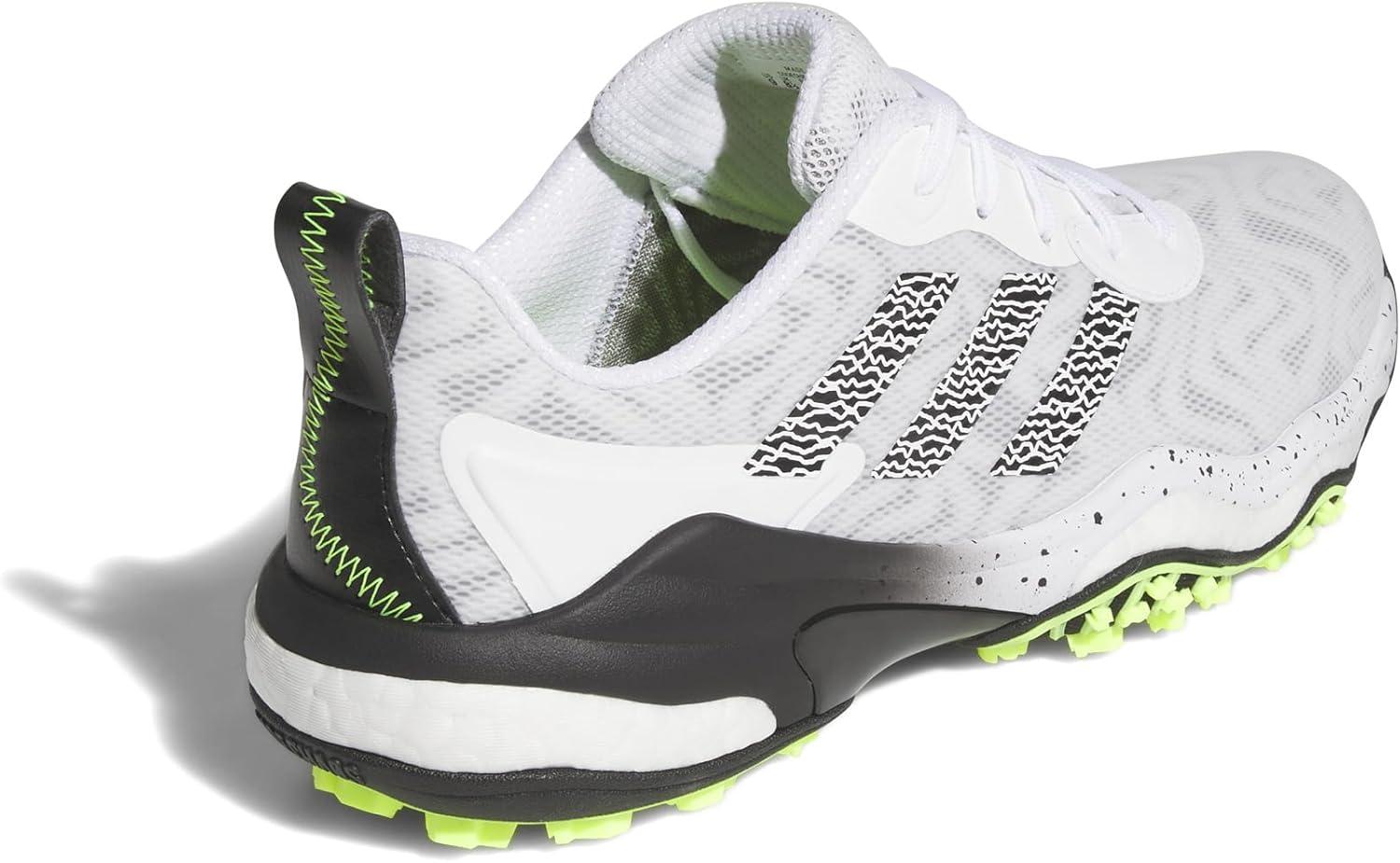 imageAdidas Mens Golf CODECHAOS 25 Spikeless ShoesFootwear WhiteCore BlackLucid Lemon