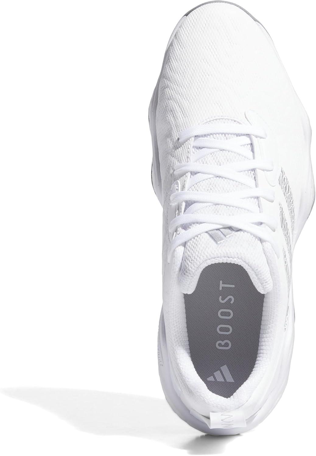 imageAdidas Mens Golf CODECHAOS 25 Spikeless ShoesFootwear WhiteSilver MetallicGrey Two