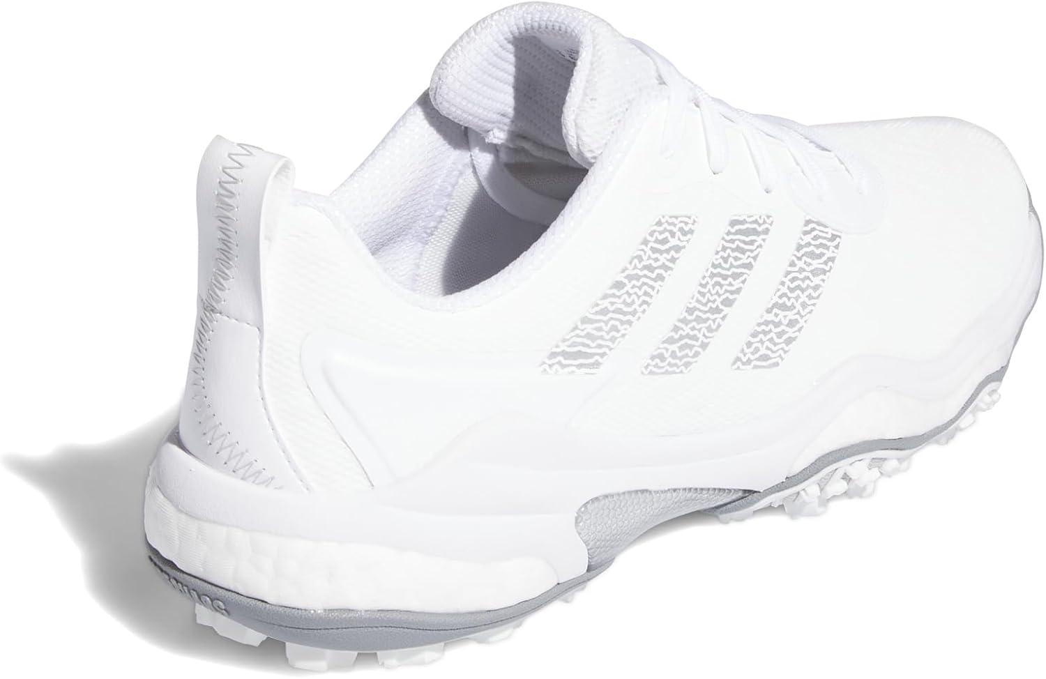 imageAdidas Mens Golf CODECHAOS 25 Spikeless ShoesFootwear WhiteSilver MetallicGrey Two