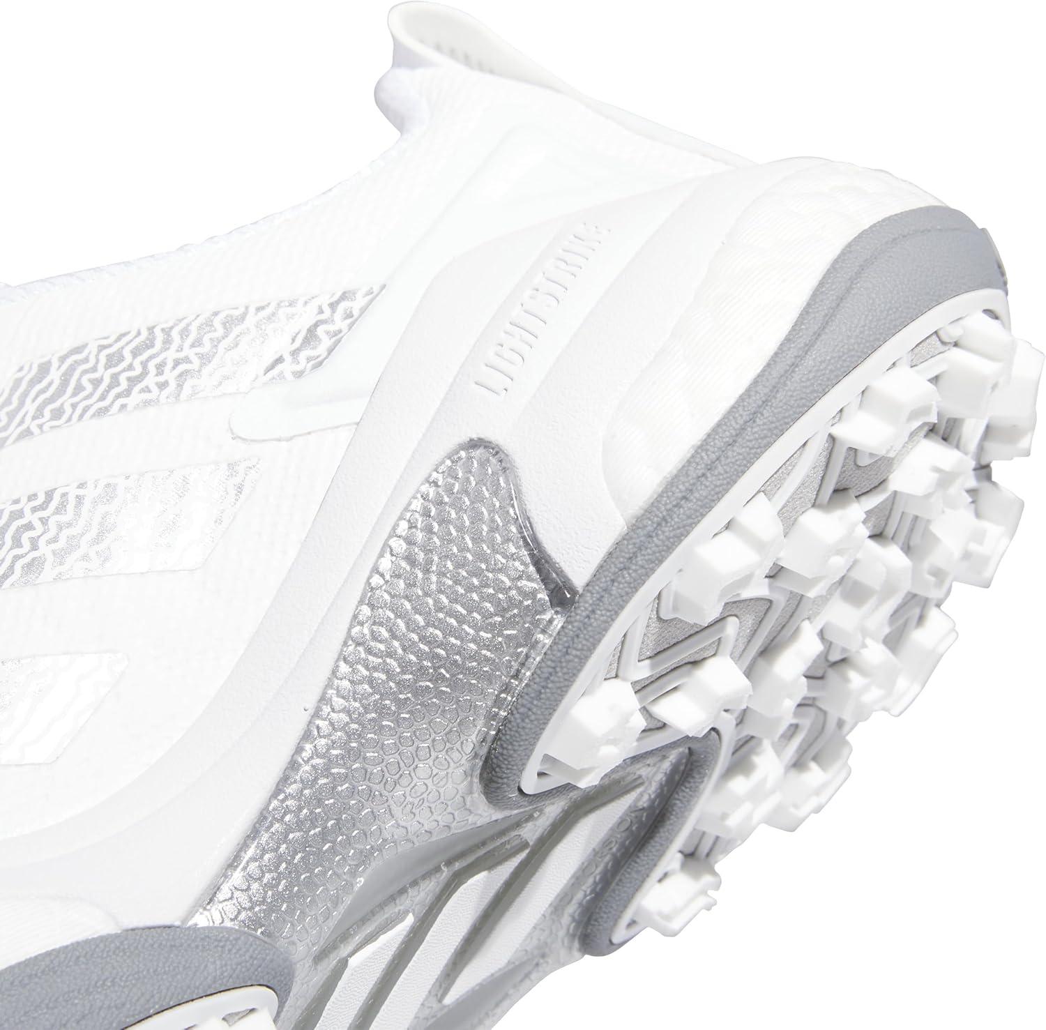 imageAdidas Mens Golf CODECHAOS 25 Spikeless ShoesFootwear WhiteSilver MetallicGrey Two