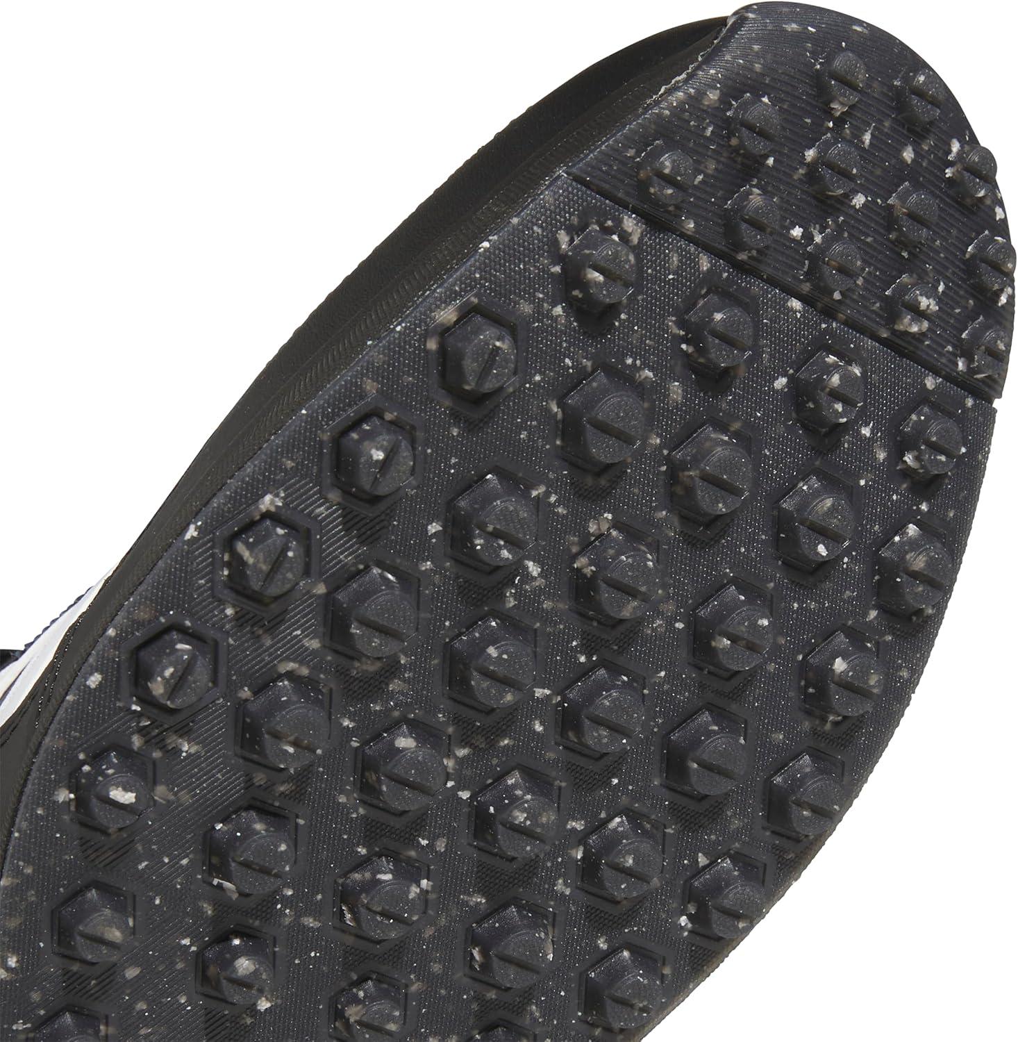 imageAdidas Mens S2g Spikeless Leather 24 Golf ShoesCore BlackFootwear WhiteIron Metallic