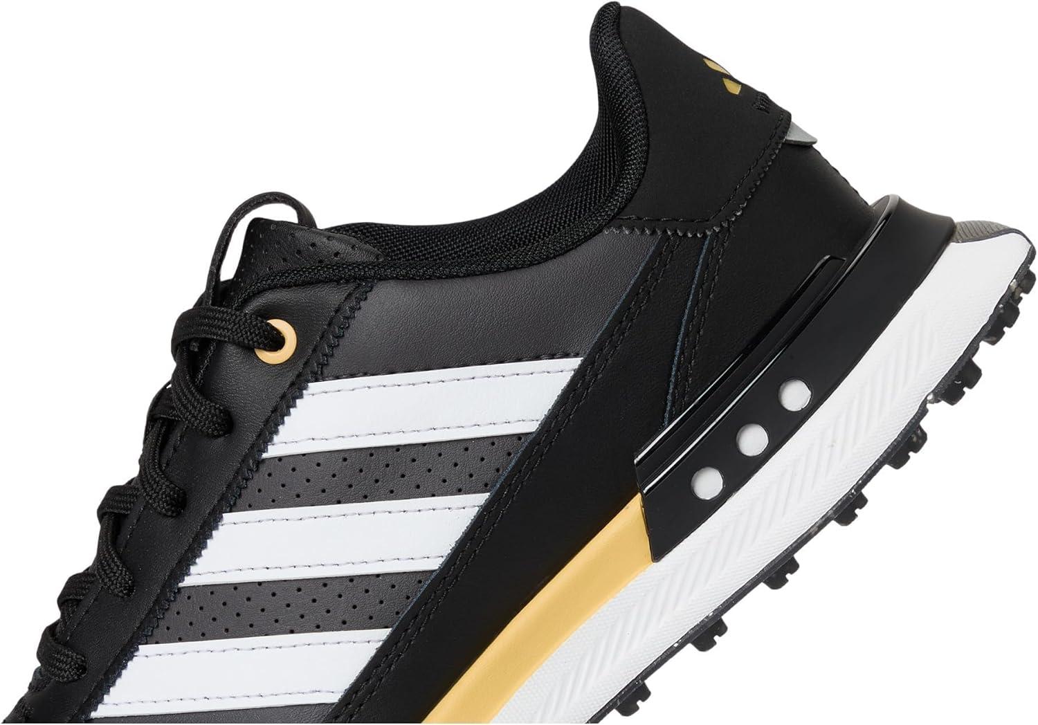 imageAdidas Mens S2g Spikeless Leather 24 Golf ShoesCore BlackFootwear WhiteOat