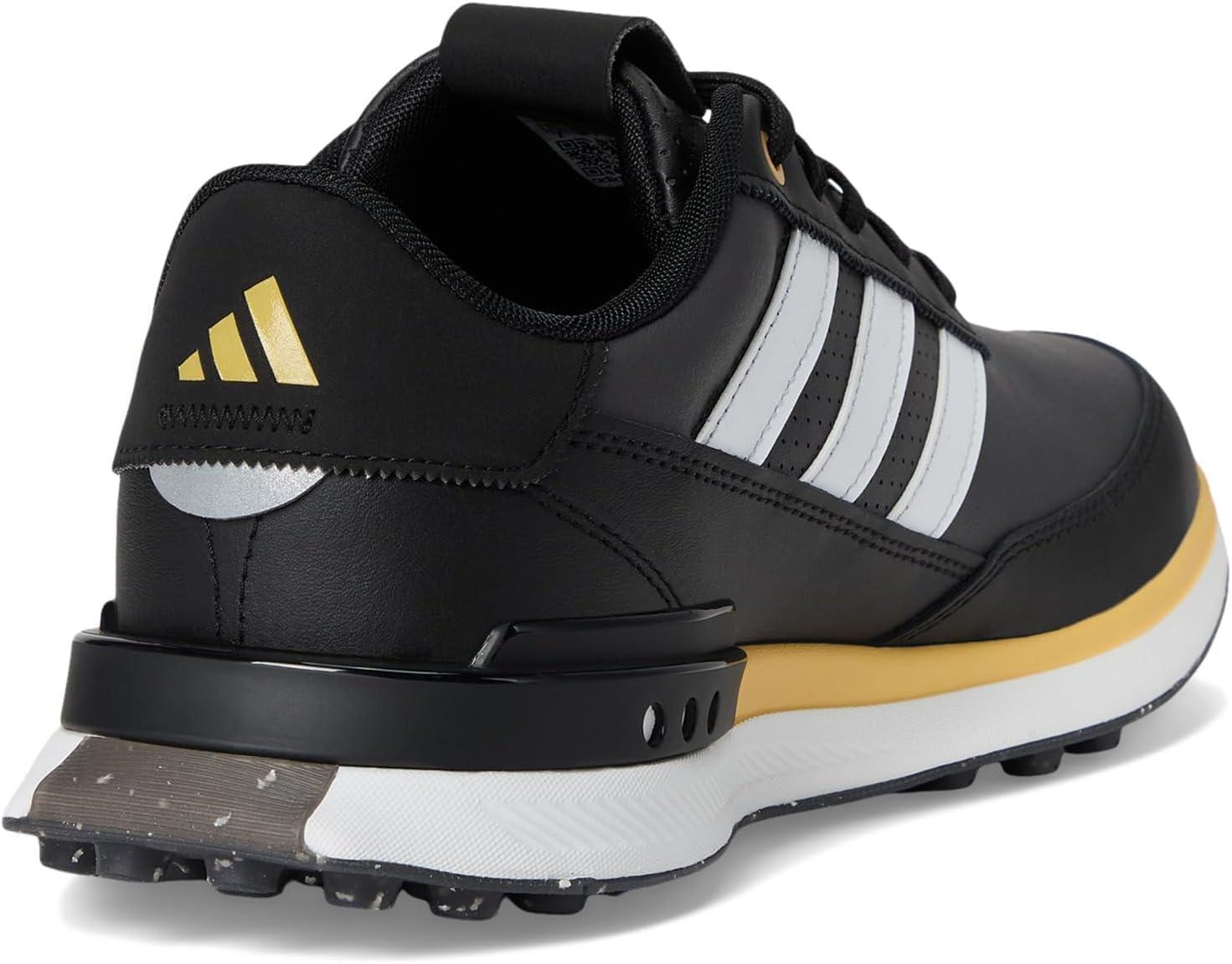 imageAdidas Mens S2g Spikeless Leather 24 Golf ShoesCore BlackFootwear WhiteOat