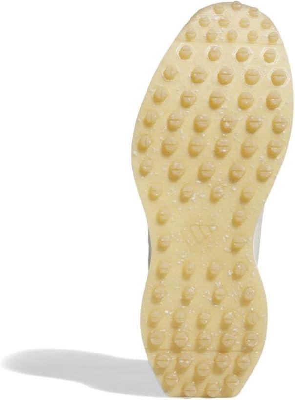 imageAdidas Mens S2g Spikeless Leather 24 Golf ShoesOff WhiteAluminaCollegiate Green