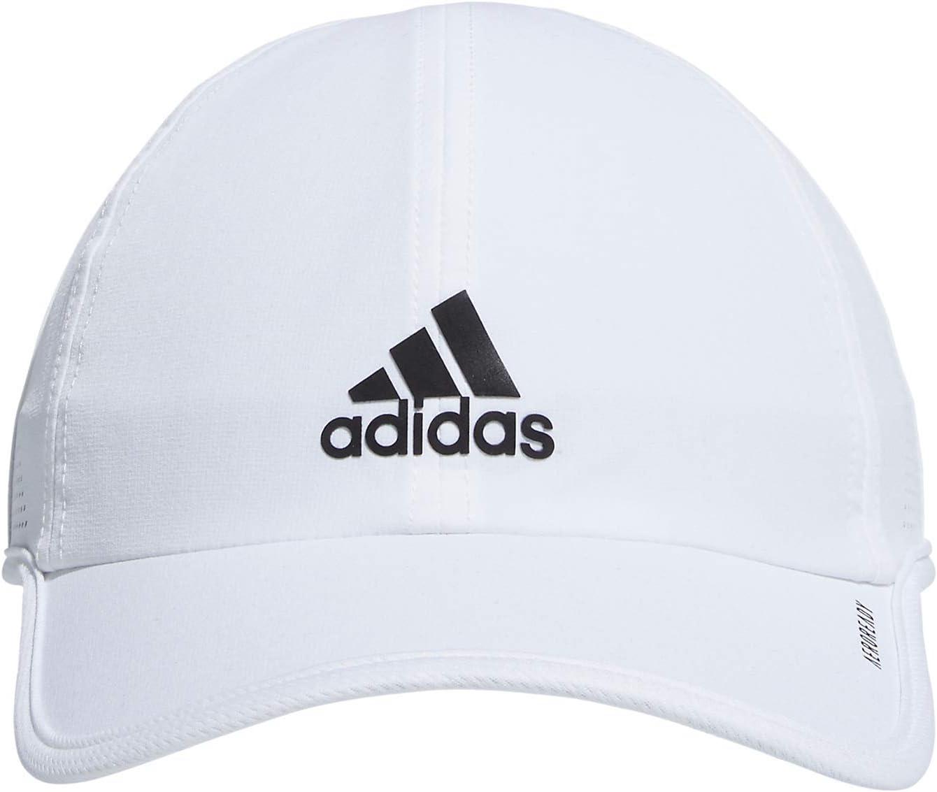 imageAdidas Superlite Athletic Caps Running Hat MenWhiteBlack Reflective20