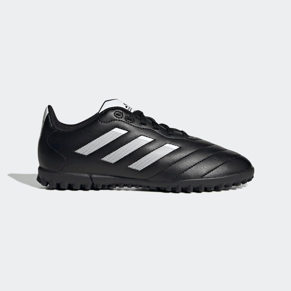 imageadidas Boys Goletto VII Turf ShoesBlackWhiteMetallic