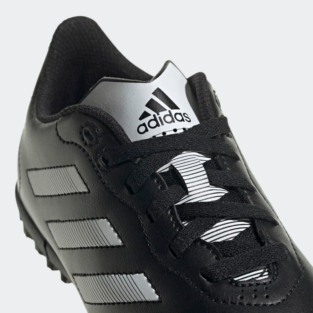 imageadidas Boys Goletto VII Turf ShoesBlackWhiteMetallic