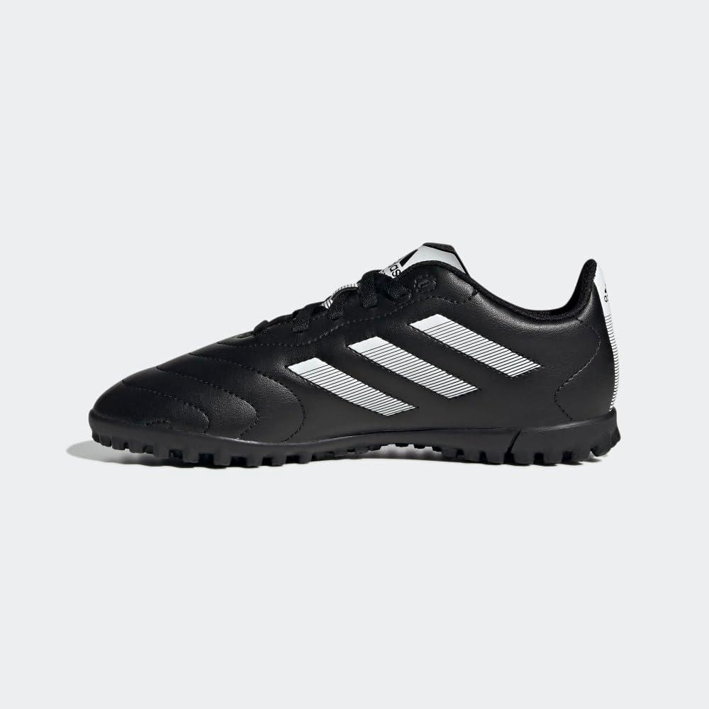 imageadidas Boys Goletto VII Turf ShoesBlackWhiteMetallic