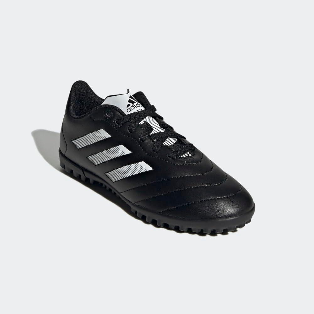 imageadidas Boys Goletto VII Turf ShoesBlackWhiteMetallic