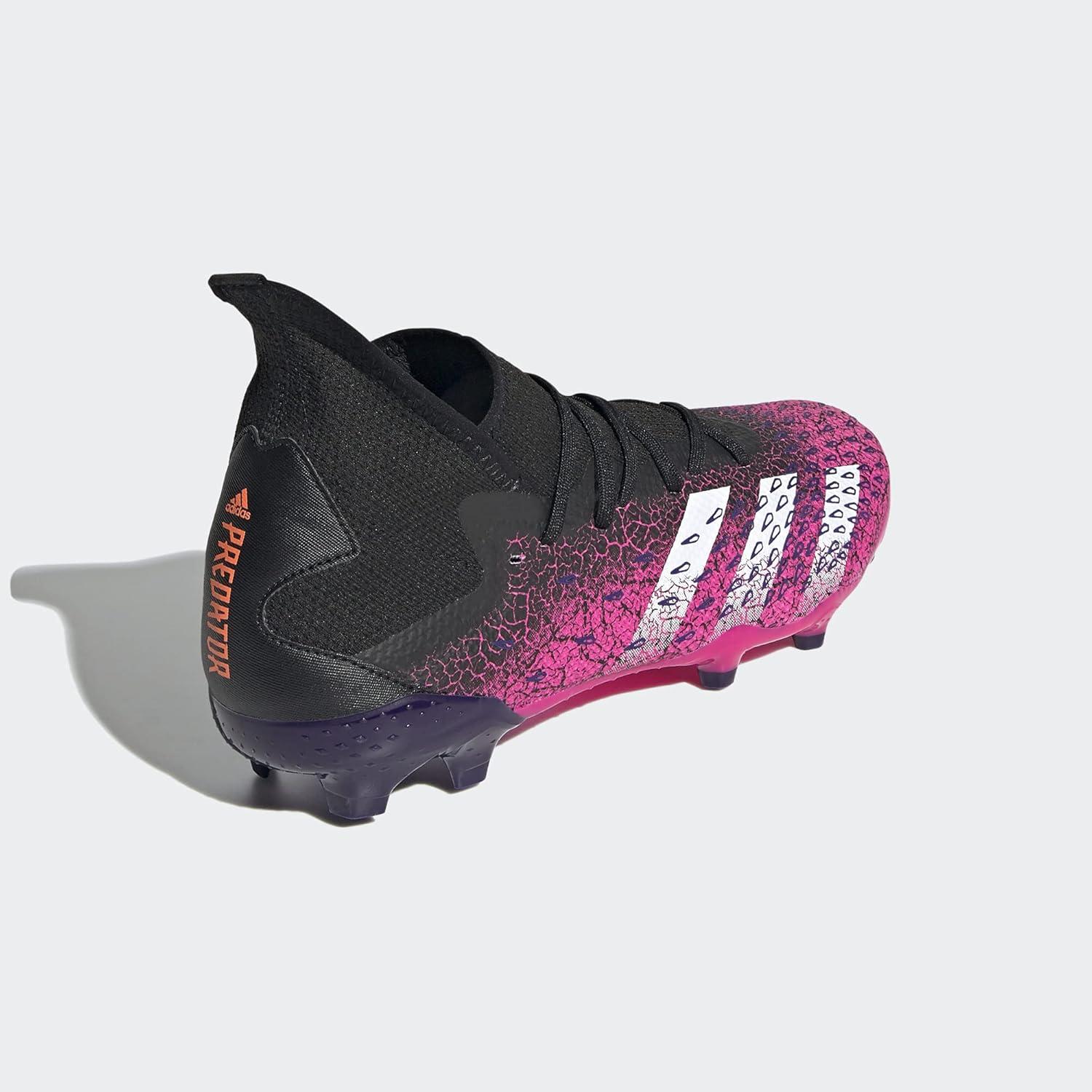 imageadidas Freak 3 Firm GroundBlackWhiteShock Pink