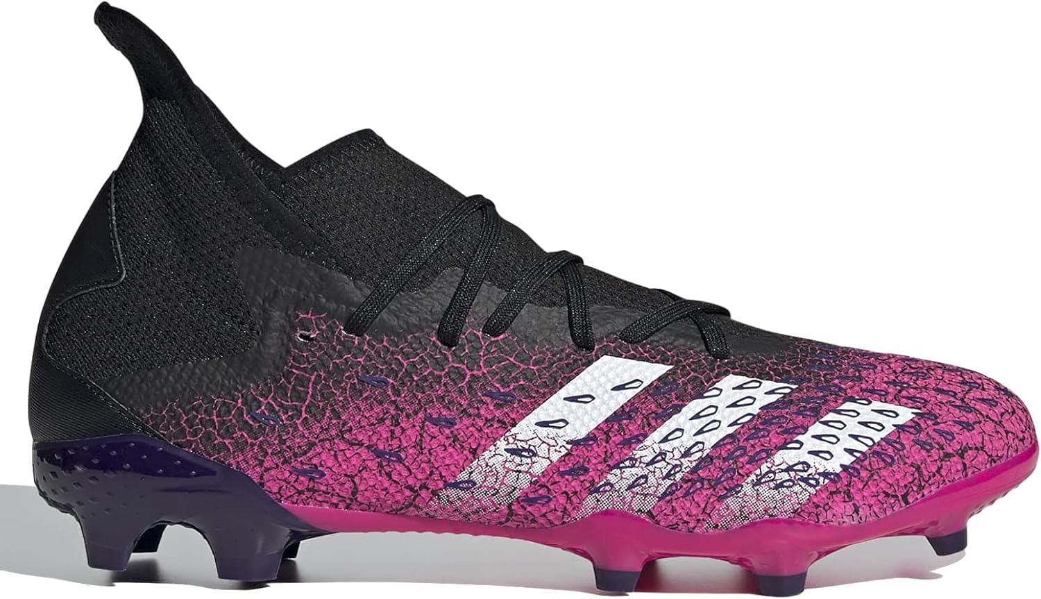 imageadidas Freak 3 Firm GroundBlackWhiteShock Pink