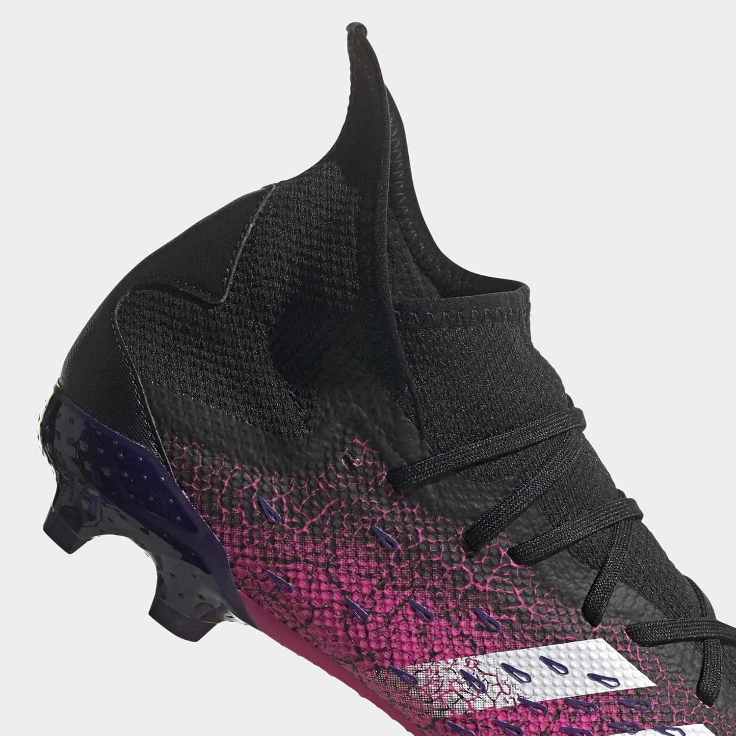 imageadidas Freak 3 Firm GroundBlackWhiteShock Pink