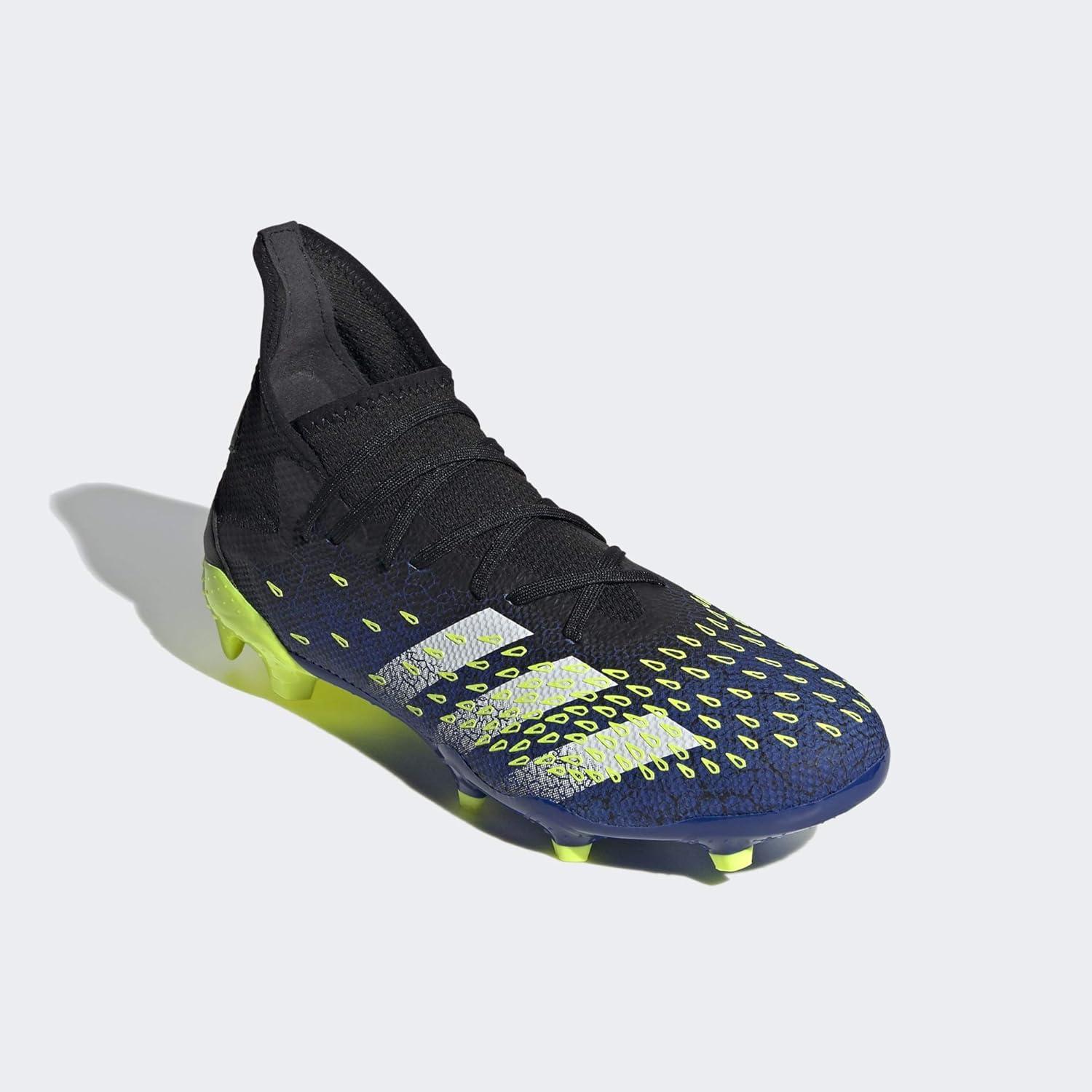 imageadidas Freak 3 Firm GroundBlackWhiteSolar Yellow