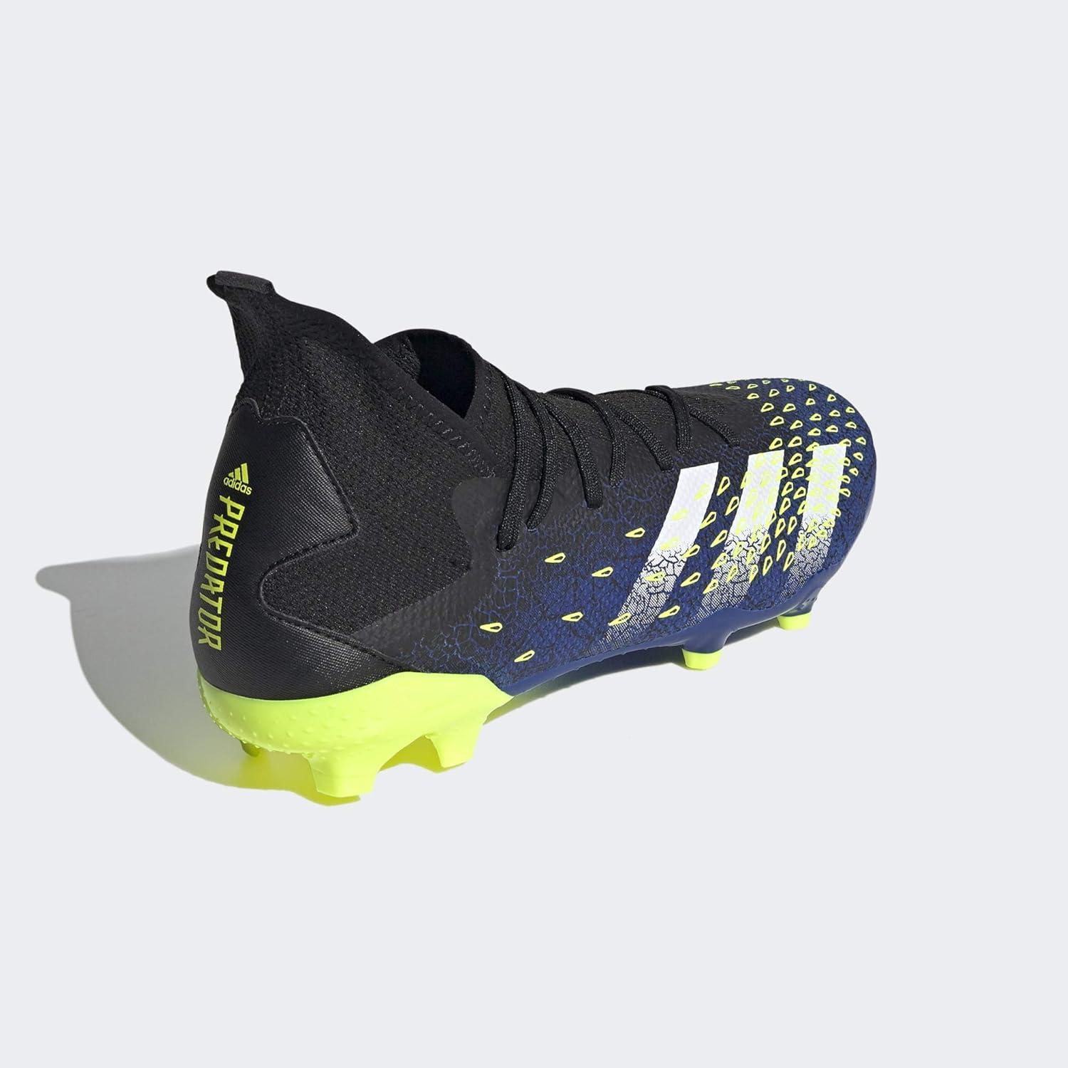 imageadidas Freak 3 Firm GroundBlackWhiteSolar Yellow