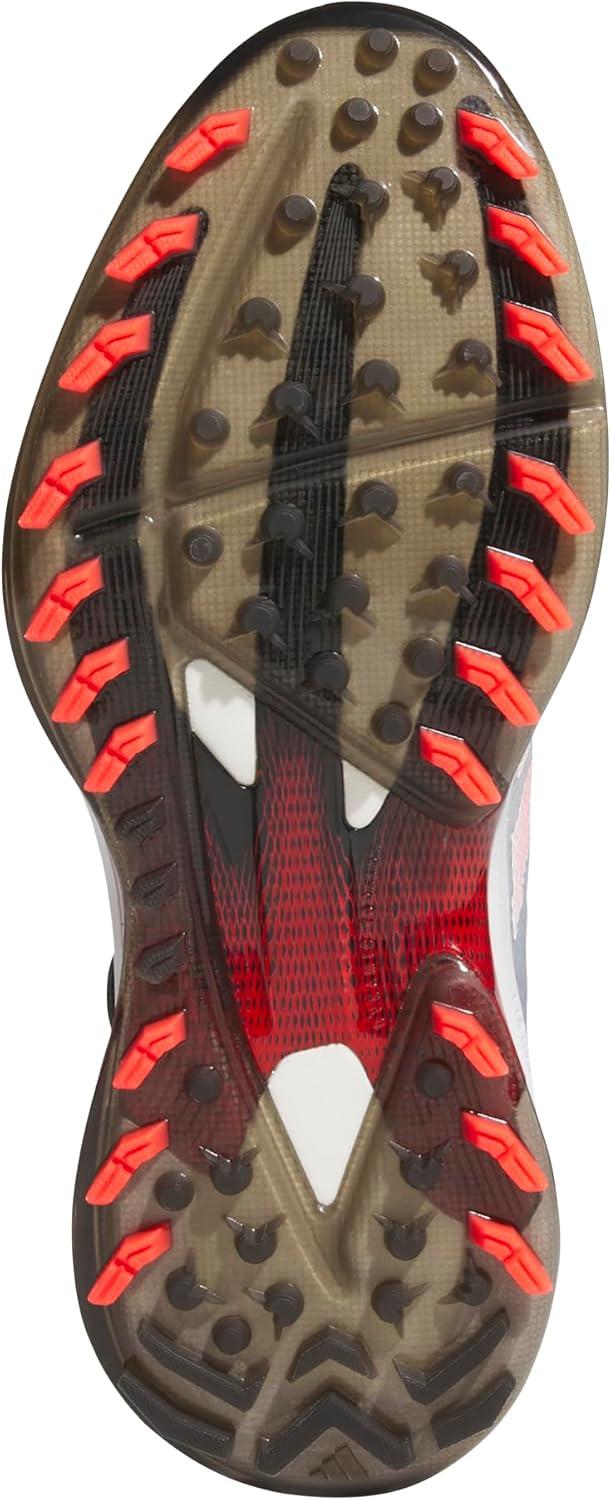 imageadidas Mens Adizero ZG BOA Spikeless ShoesFootwear WhiteLucid RedCore Black