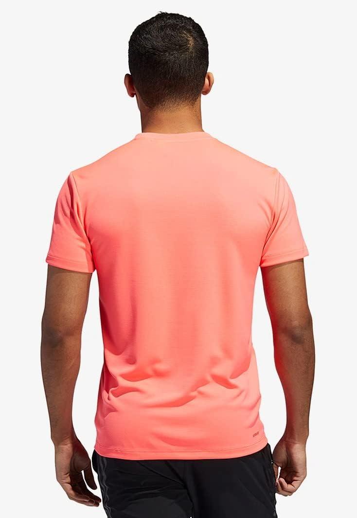 imageadidas Mens Aeroready 3Stripes TeeSignal Pink