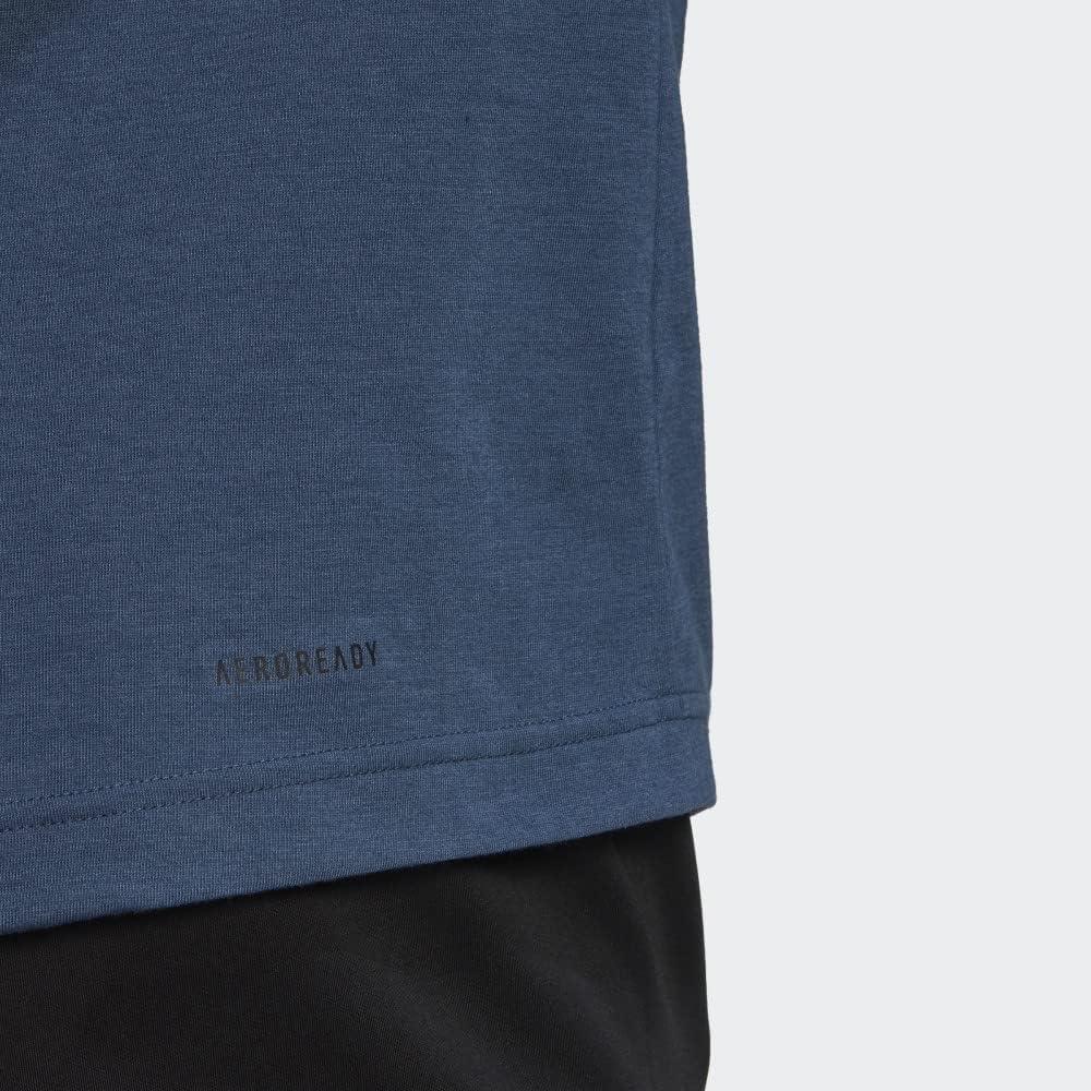 imageadidas Mens Aeroready Designed 2 Move Feelready Sport Long Sleeve TeeCrew NavyBlack