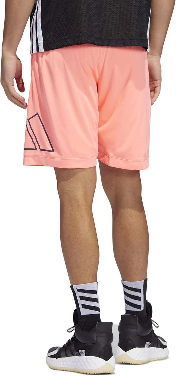 imageadidas Mens Big Logo ShortsAcid Red