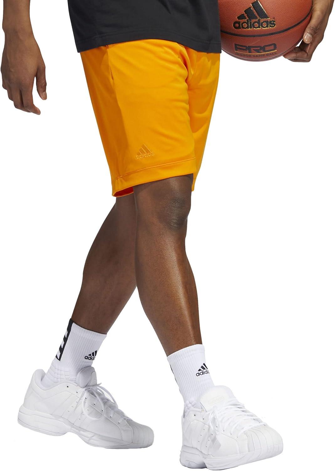 imageadidas Mens Big Logo ShortsBright Orange