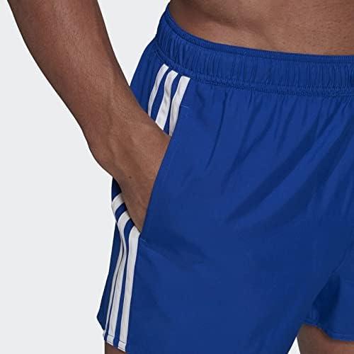 imageadidas Mens Classic 3Stripes Swim ShortsTeam Royal Blue
