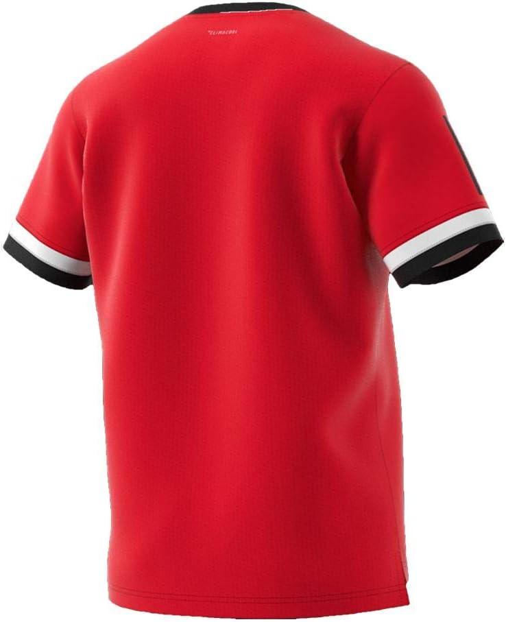 imageadidas Mens Club Tennis 3Stripes TeeScarlet