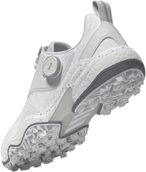 imageadidas Mens CodeChaos BOA 25 Spikeless Golf ShoesFootwear WhiteSilver MetallicGrey Two