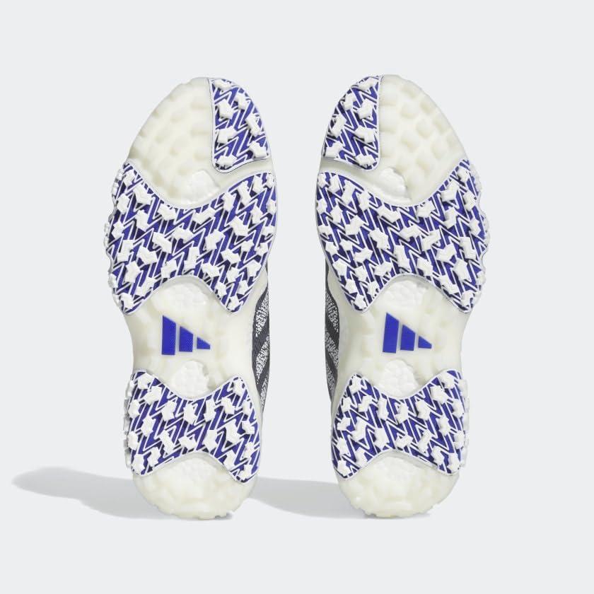 imageadidas Mens Codechaos 22 Spikeless Golf Golf Sneakers Shoes Silver WhiteGrey ThreeFootwear WhiteGrey Six