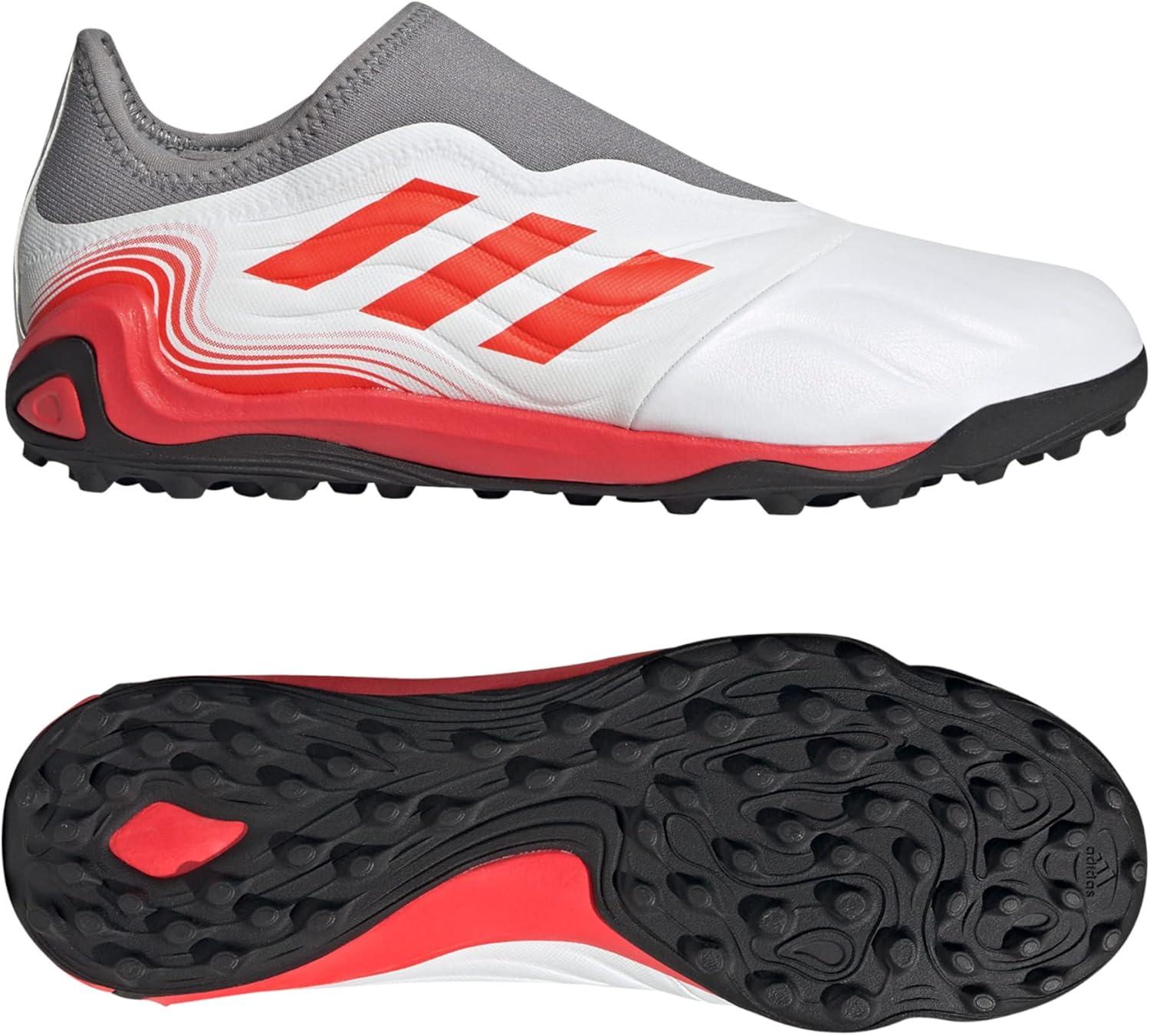 imageadidas Mens Copa Sense3 Turf Soccer ShoesWhite Solar Red Solar Red