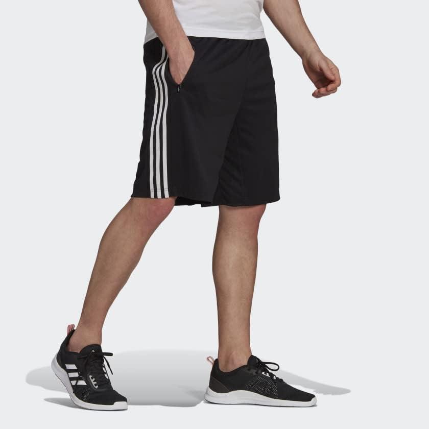 imageadidas Mens Designed 2 Move 3Stripes Primeblue ShortsBlack White
