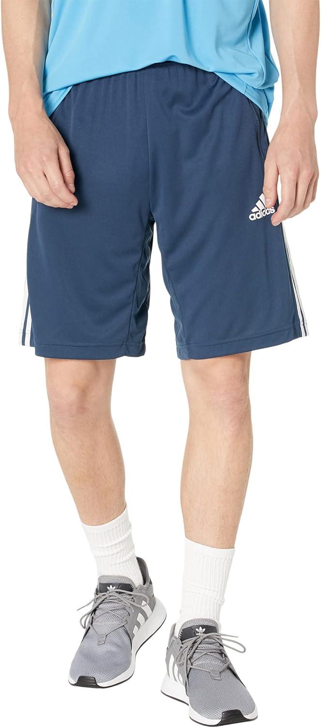 imageadidas Mens Designed 2 Move 3Stripes Primeblue ShortsCrew NavyWhite