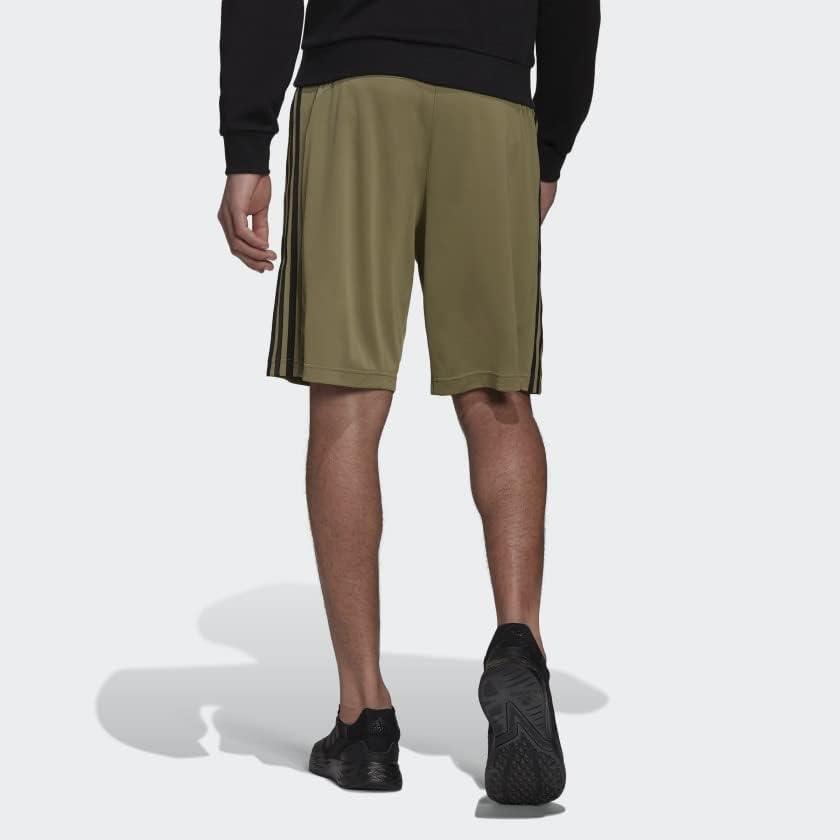 imageadidas Mens Designed 2 Move 3Stripes Primeblue ShortsOrbit GreenBlack