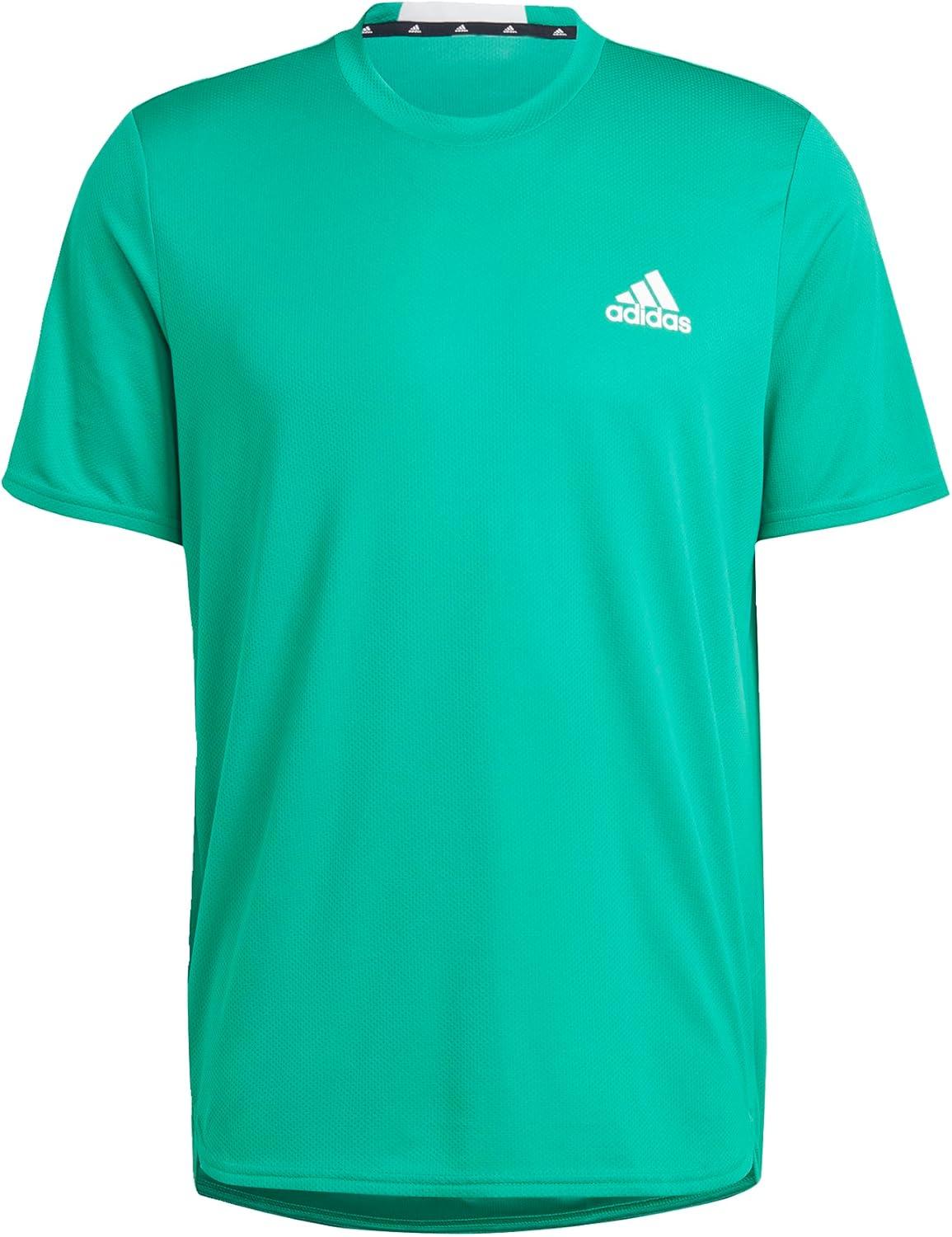 imageadidas Mens Designed 4 Movement TeeCourt GreenWhite
