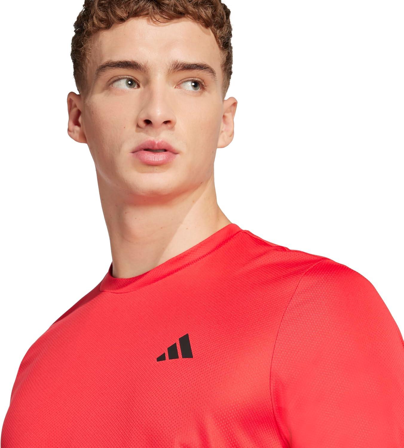 imageadidas Mens Designed 4 Movement TeePure RubyBlack